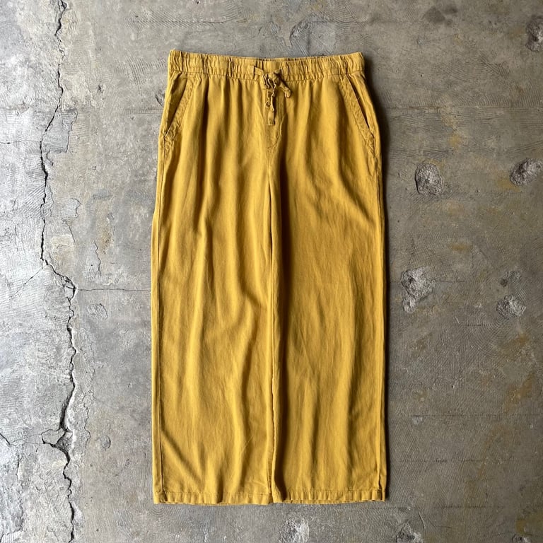 00's OLD NAVY linen wide easy pants "good color"