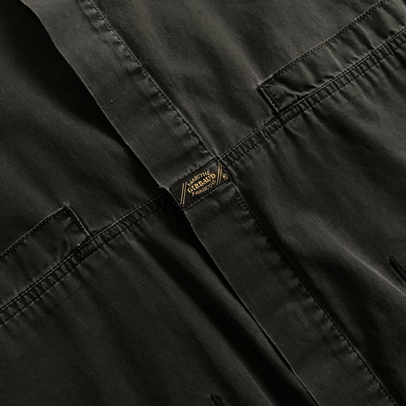 90s MARITHE FRANCOIS GIRBAUD Cotton faded black