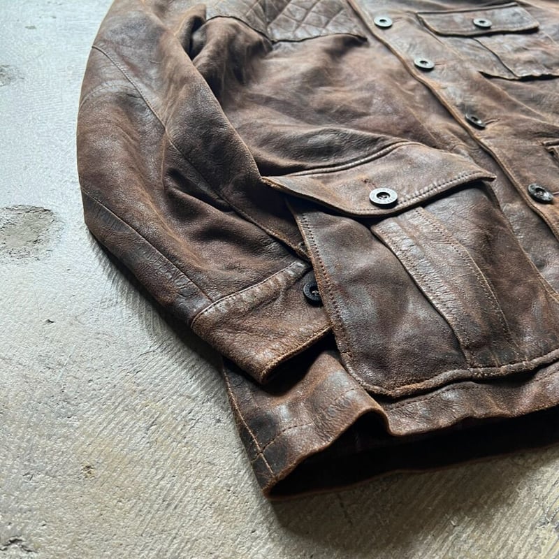 90s~ ORVIS hunting leather jacket | sui & shara