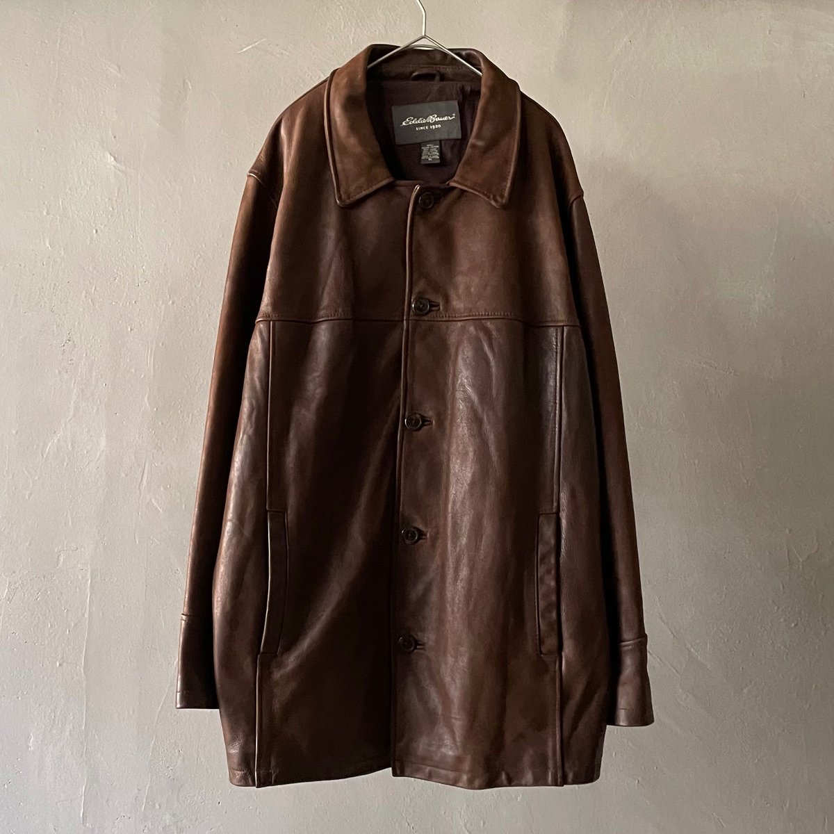 Eddie bauer leather jacket | sui & shara