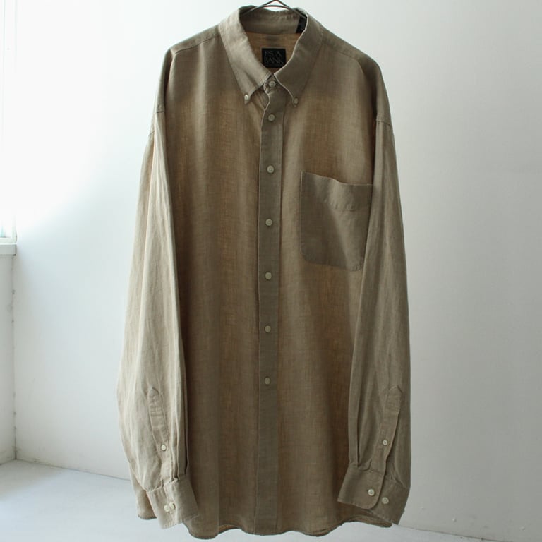 90年代 リネンシャツ（90s~ Jos.a.bank linen shirt）