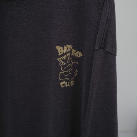 90s Bad boy faded both sides print T-shirt