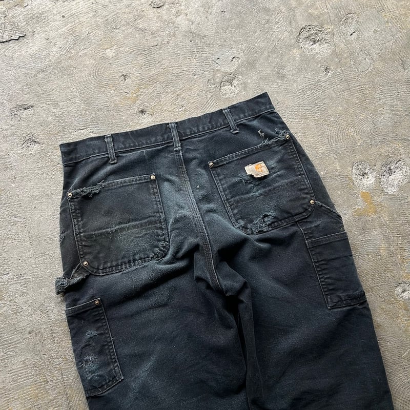90's Carhartt boro&fade double knee work pants