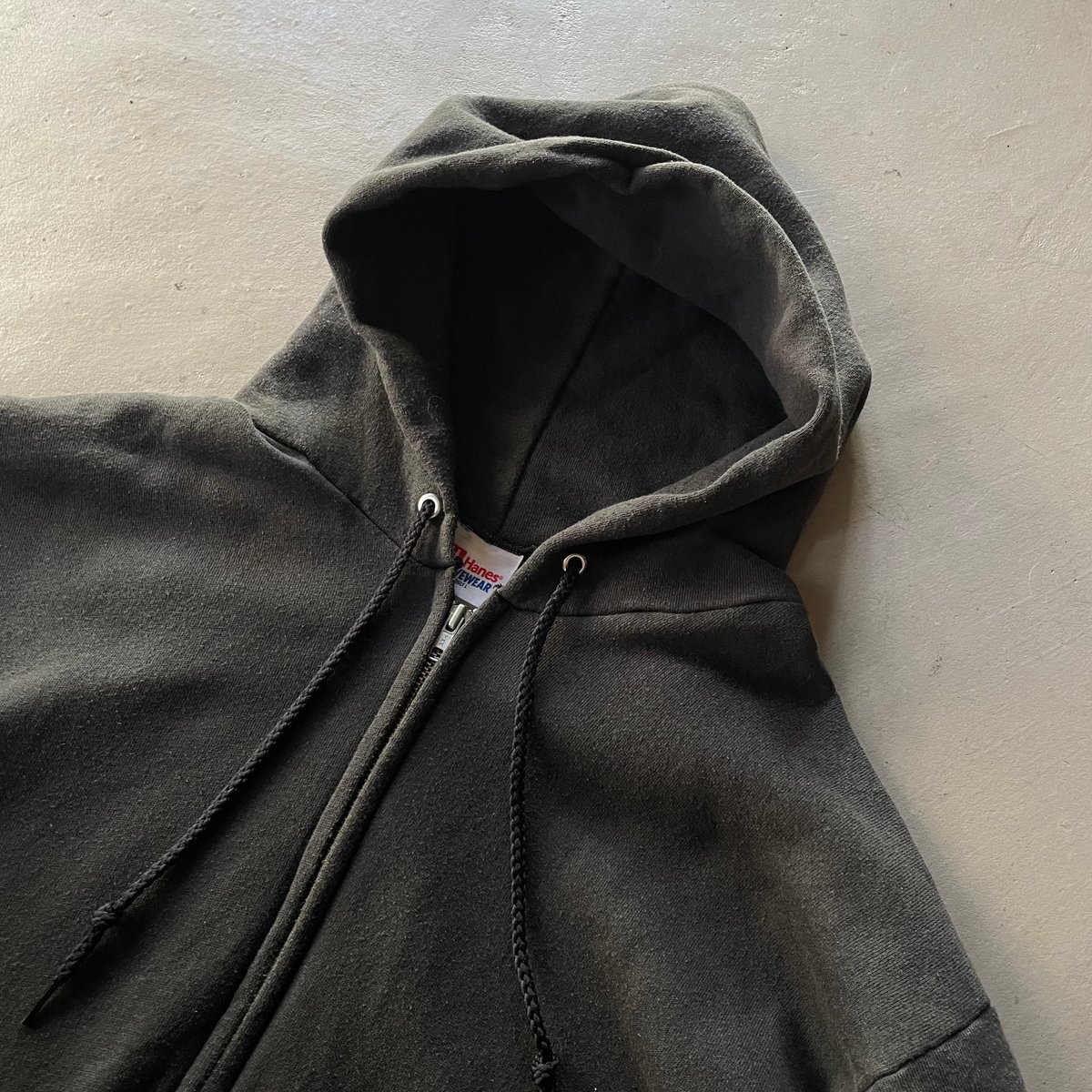 90s~ Hanes ジップパーカー Hanes - 90s Hanes ヘインズ ジップアップパーカー USA製 L