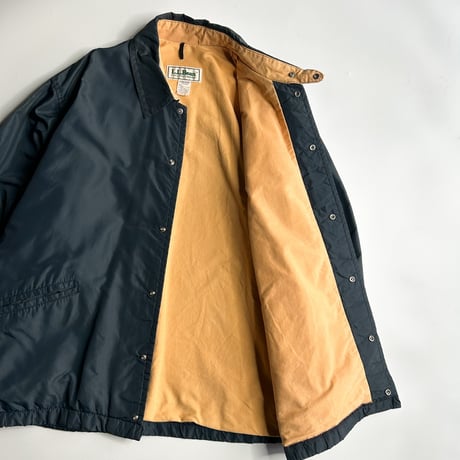 80's L.L.Bean chamois linning chin-strap coach jacket