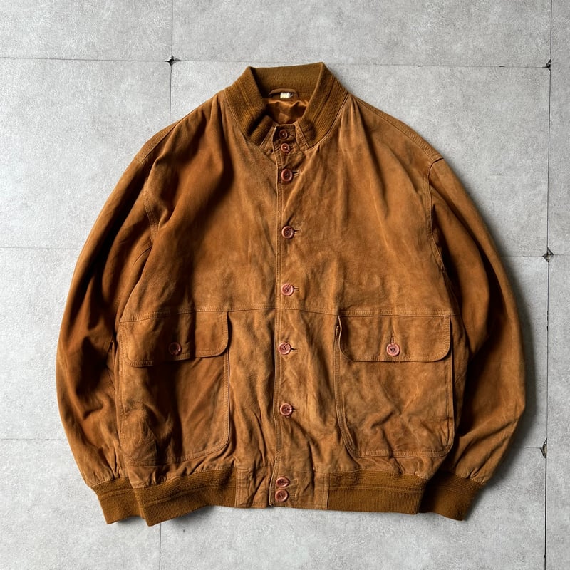 suede leather blouson | sui & shara