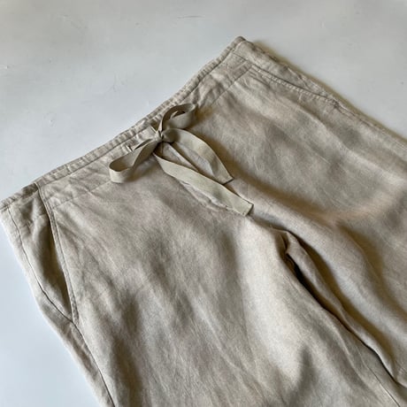 TALBOTS straight silhouette linen pants