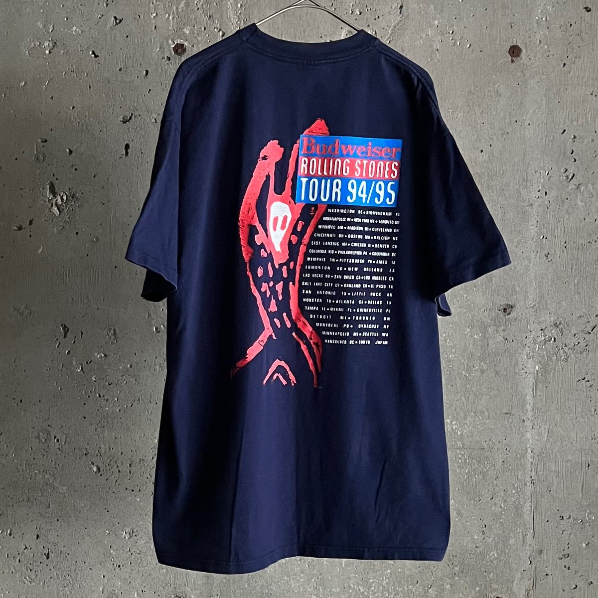 90s Rolling Stones VOODOO LOUNGE tour print tee 90s Rolling Stones VOODOO LOUNGE tour print tee