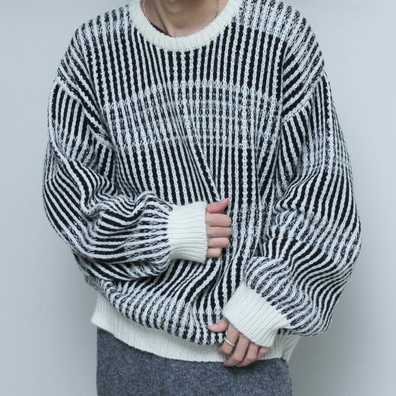90s Acryl design knit sweater | sui & shara