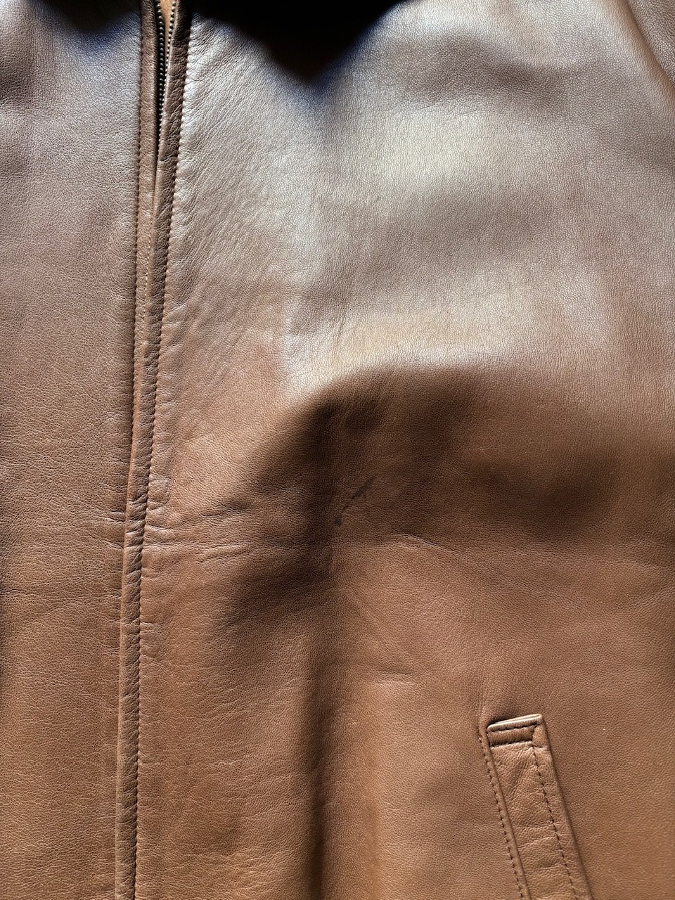 90s Ralph lauren leather swing top | sui & shara