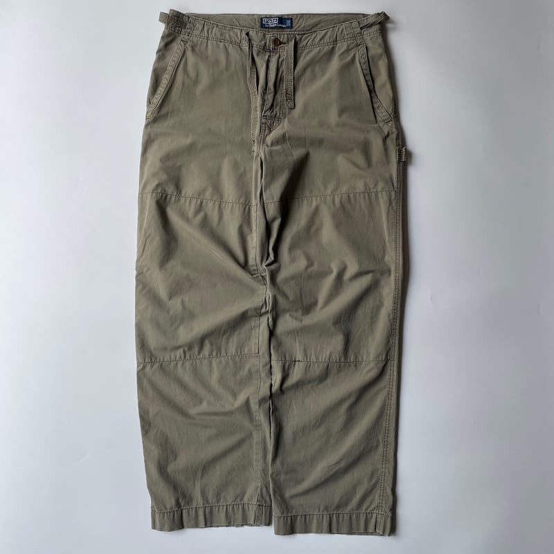 90s Ralph Lauren double knee cotton easy pants