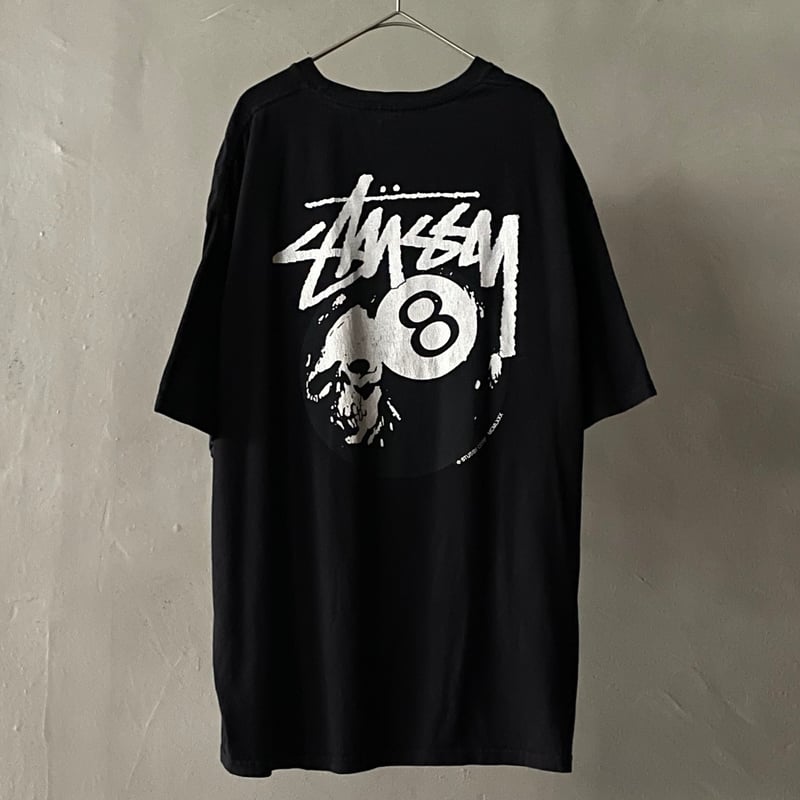 Stussy 8 Ball×Skull print tee | sui & shara
