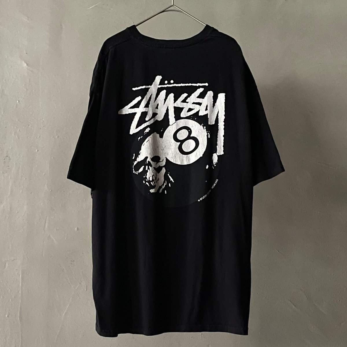 Stussy 8 Ball×Skull print tee | sui & shara
