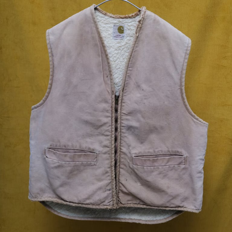 70s~ Carhartt faded duck vest｜カーハート