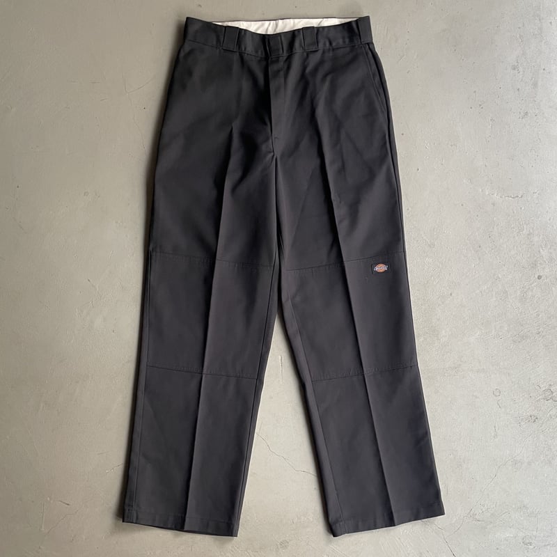 90s~ Dickies double knee work pants ''black'' |