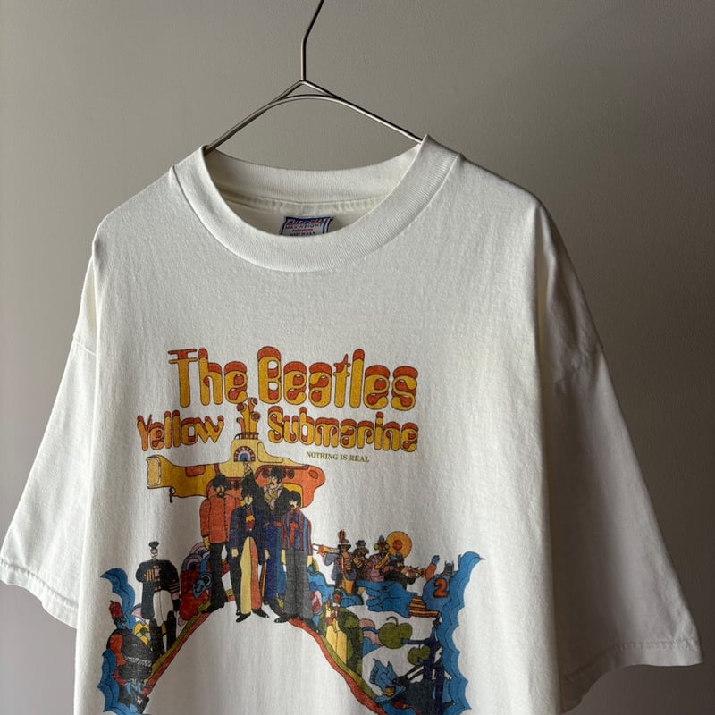 90s The Beatles Yellow Submarine Tシャツ 90s The Beatles ''Yellow Submarine'' music prin