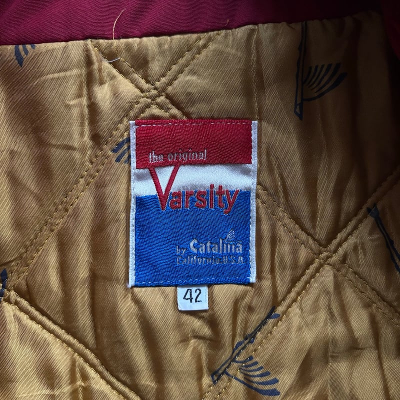 70s~ Catalina cup shoulder jacket “Red” | sui & 70s~ Catalina cup shoulder jacket “Red” | sui &