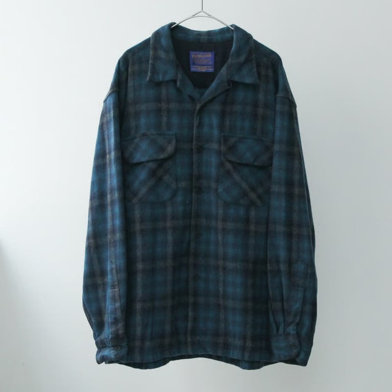 90s Pendleton wool board shirt｜ペンドルトン