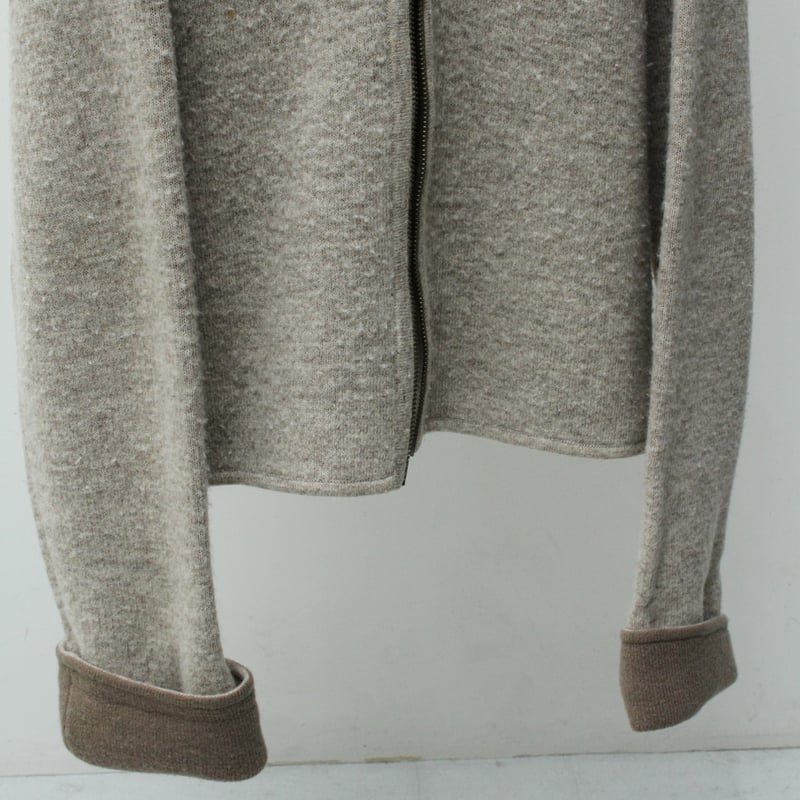 90s Eddie bauer lambs wool zip up knit hoodie |