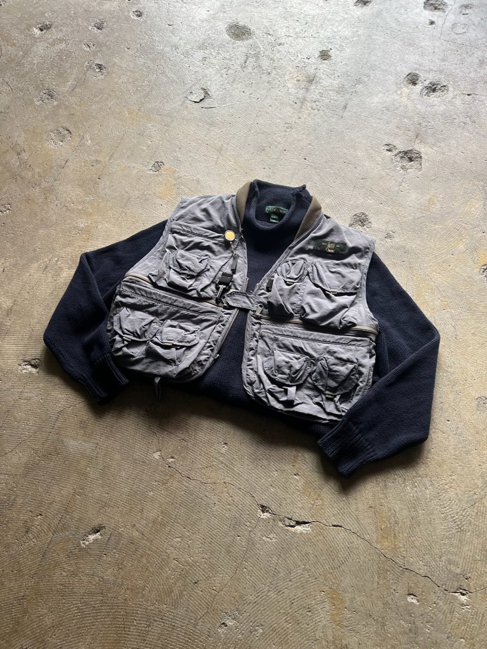 90s orvis fly fishing vest made in usa | sui & 