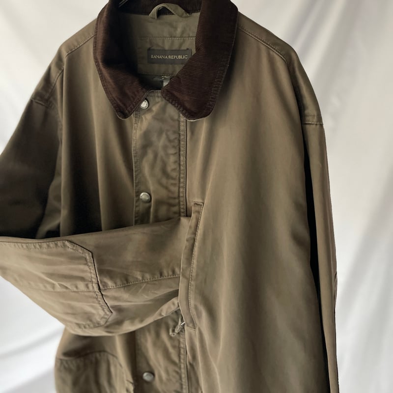 ジャケット・アウター 90s BANANA REPUBLIC hunting jacket 90s banana republic linen hunting jacket “size S” “made in