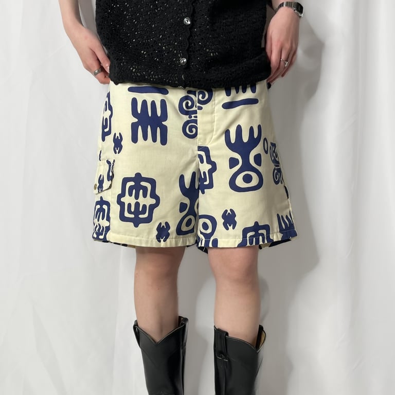 70's Jantzen all-over pattern shorts