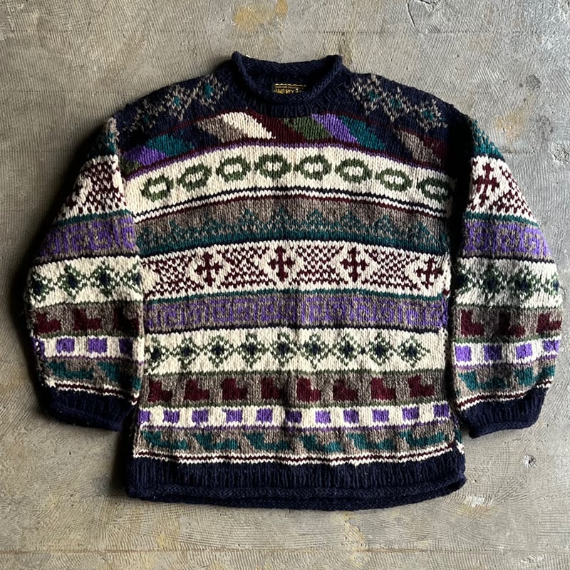 80s Ecuador knit