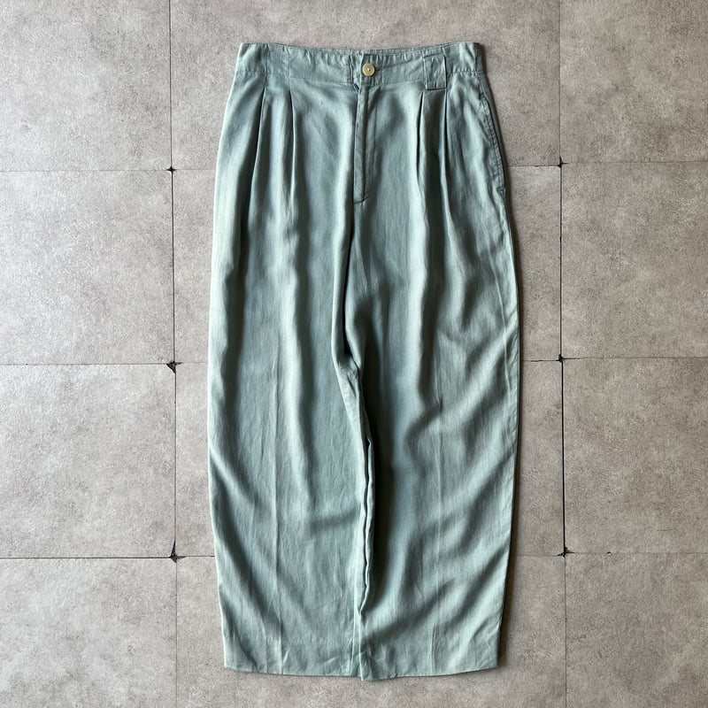 90s GAP リネンタックパンツ スラックス オールドギャップ 90s GAP 2tuck linen slacks | sui & shara