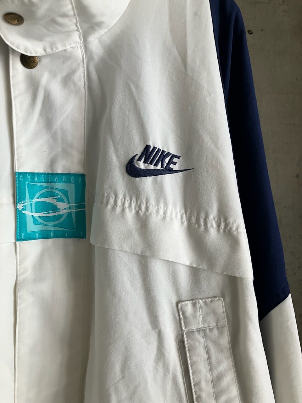 90s “nike challenge court” full zip jacket | su