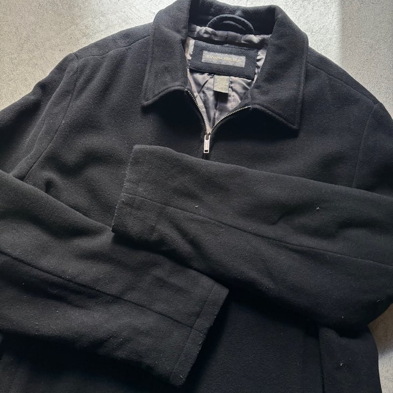 00s Banana republic wool×cashmere short jacket