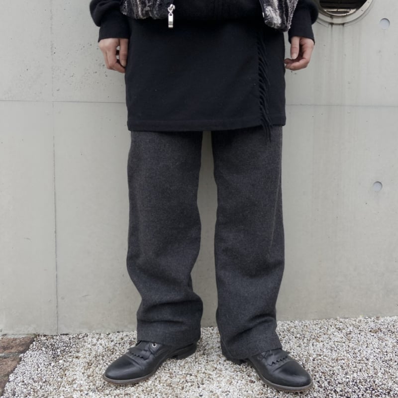 パンツ 90s-00s OLD GAP wool fatigue pants NVY 90's Gap wool slacks