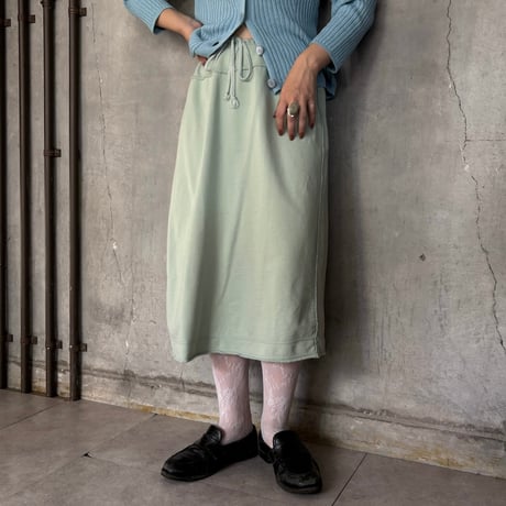 easy type sweat skirt