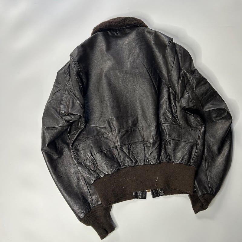 90's Schott G-1 type leather jacket | sui & shara