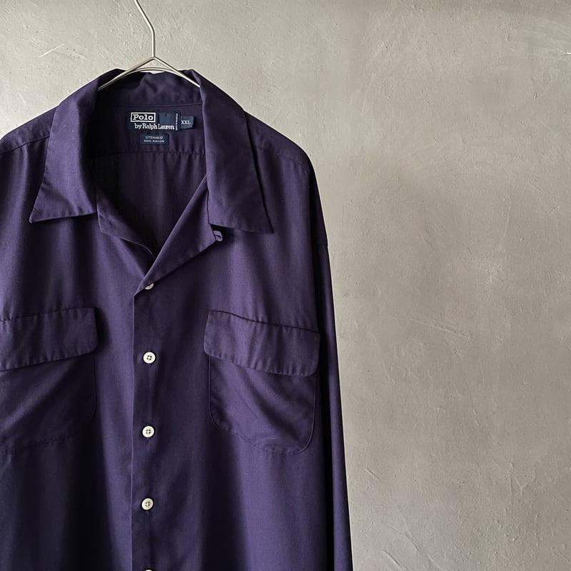 90s Ralph laupen open collar rayon shirt ″Stewa 90s Ralph laupen open collar rayon shirt ″Stewa