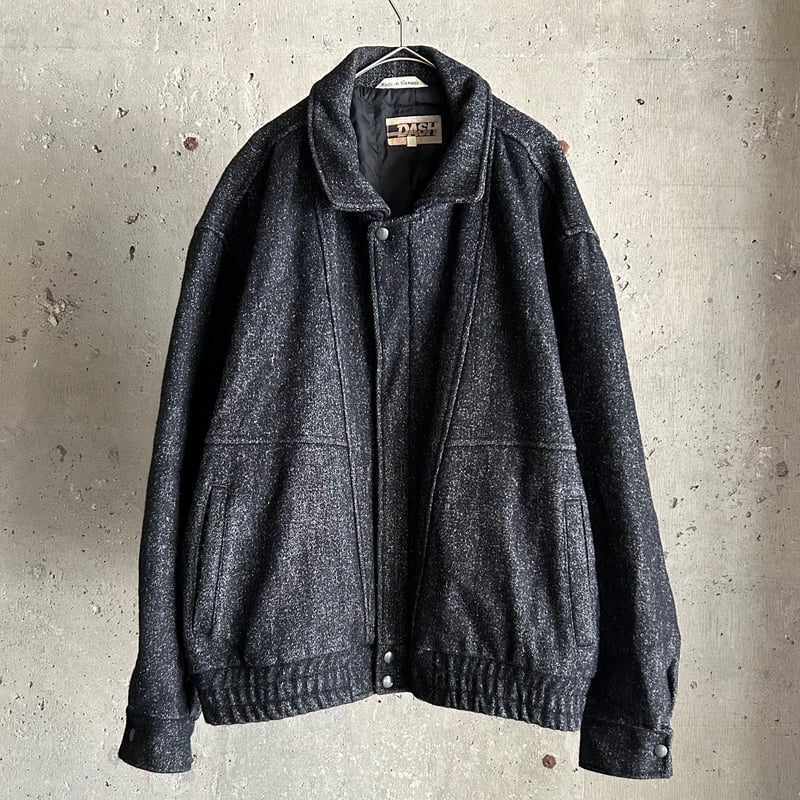 90's DASH A-2type wool jacket made in canada | 90's DASH A-2type wool jacket made in canada |