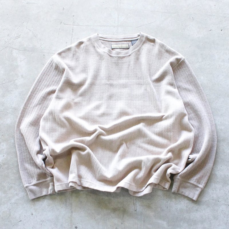 90s Line design cotton knit sweater | sui & shara