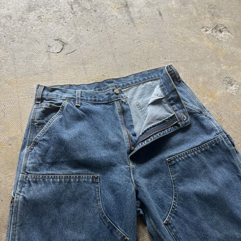 じ*も様 USA製 carhartt double knee painter p Carhartt Double-Knee Custom Painted Not Dead Yet Graffiti