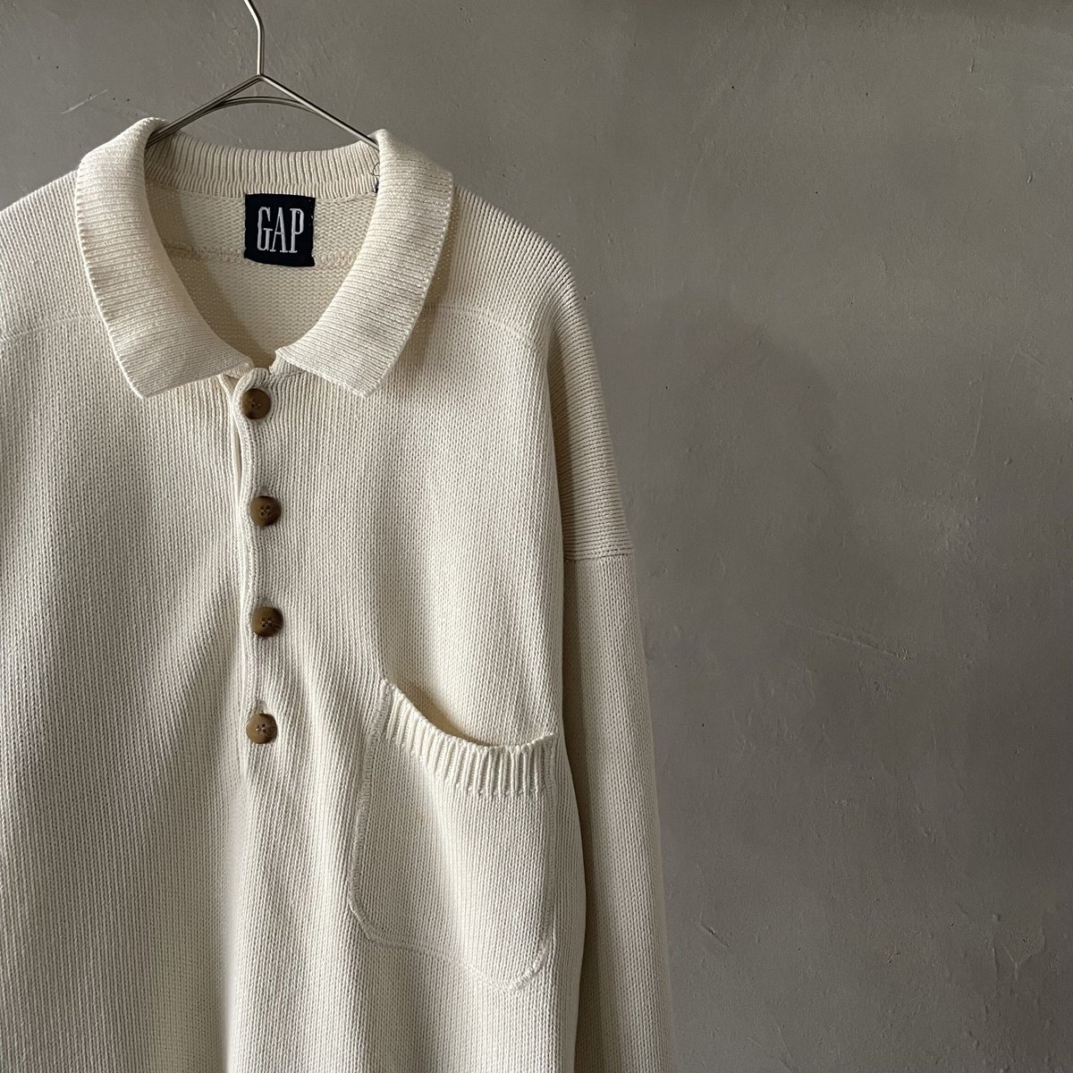 90s GAP cotton knit polo shirts | sui & shara