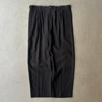 90s~ Tommy bahama silk slacks “Black” | sui & s