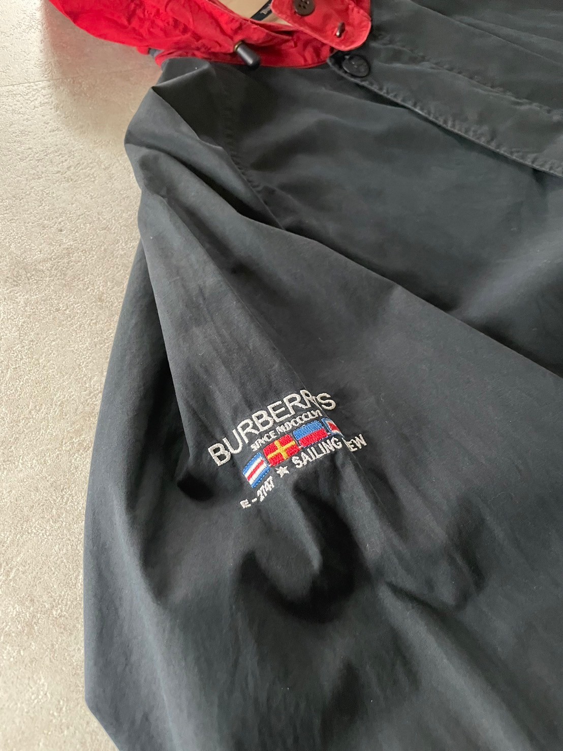 80s Burberrys sailing jacket 
