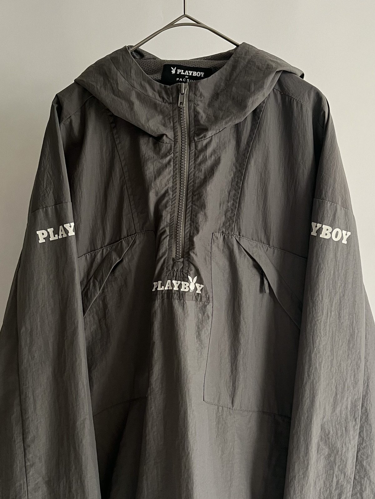 Playboy by pacsun nylon anorak jacket | sui & s Playboy by pacsun nylon anorak jacket | sui & s