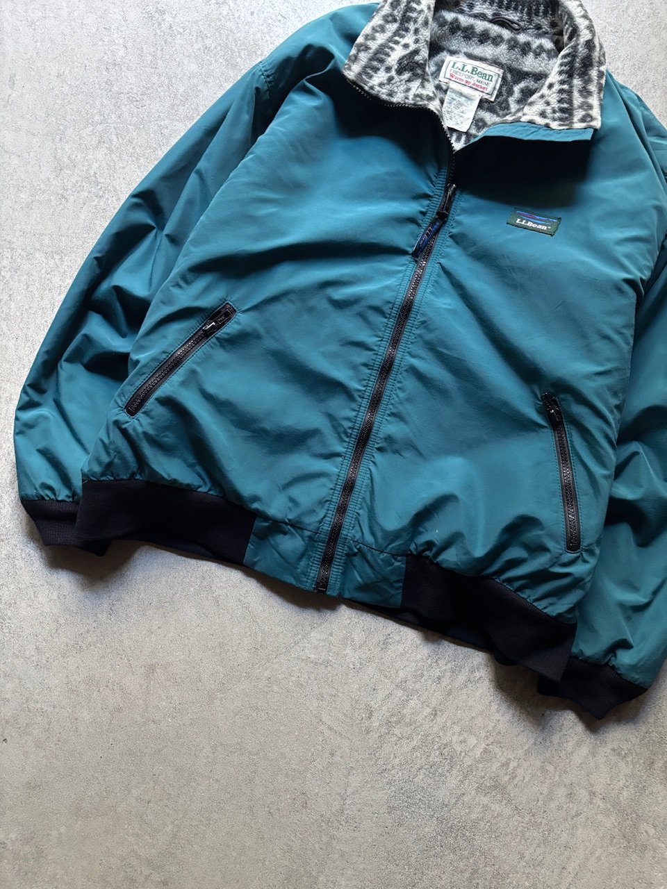 L.L.Bean warm up jacket | sui & shara