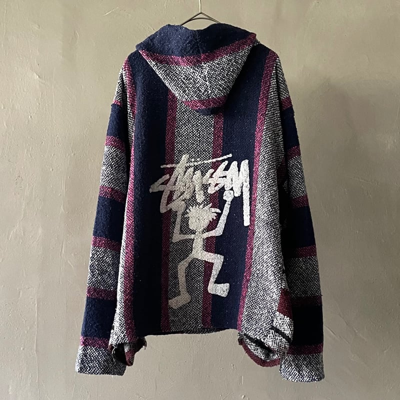 Bootleg stussy mexican hoodie ″Shadow man″ | su