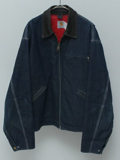 80年代 カーハート ワークジャケット(80s Carhartt denim detroit jacket|カーハート)