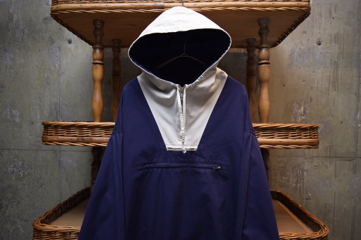 90's J.crew bi-color cotton anorak | sui & shara