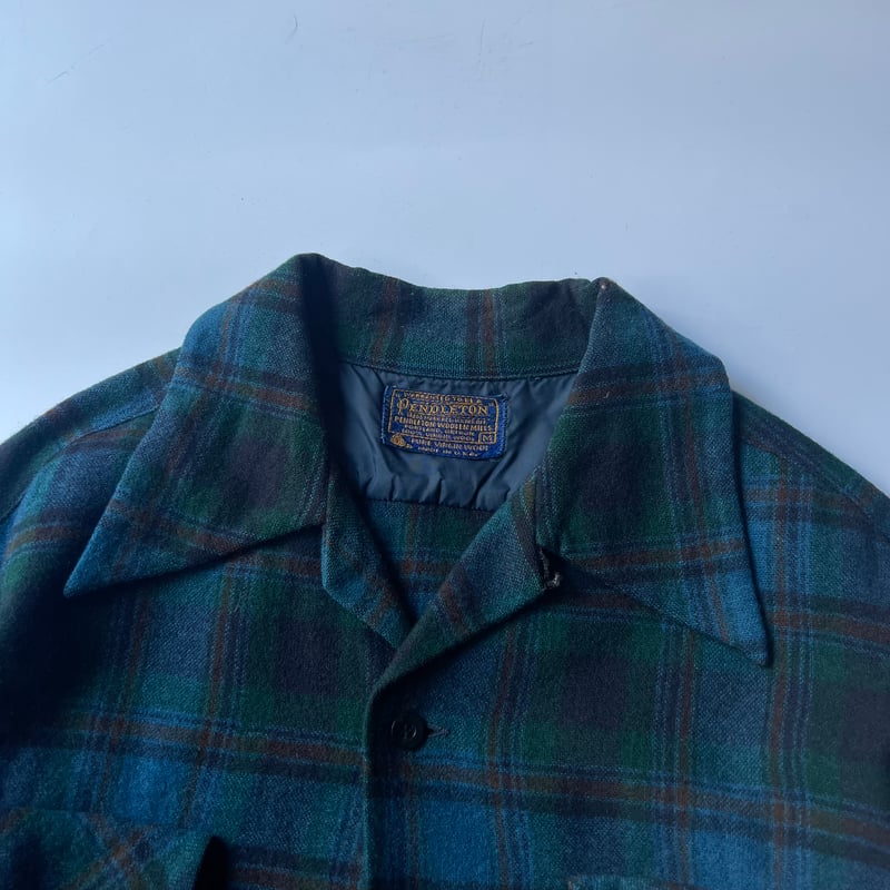 70s~ Pendleton piald board shirt | sui & shara
