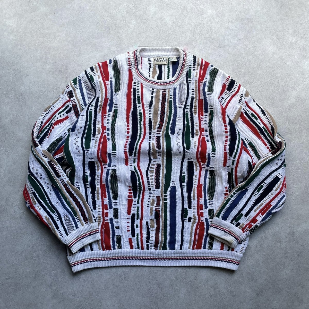 トップス 90s COTTON TRADERS 3D knit 90s COTTON TRADERS 3D knit | sui & shara