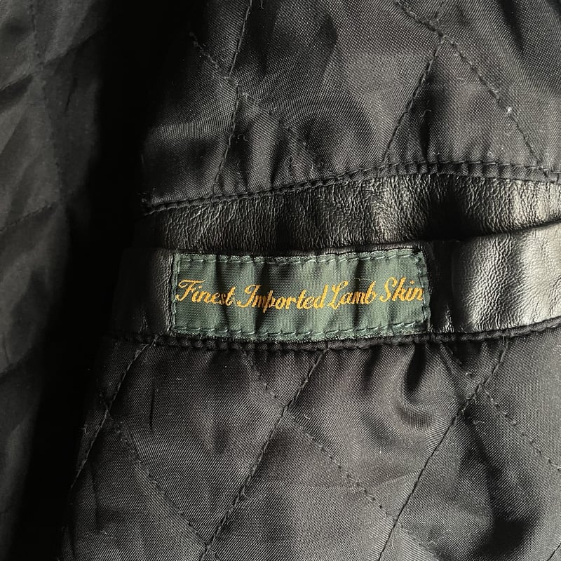 WILLIAM BARRY ブラック　レザージャケット 90s William barry design leather jacket | sui &