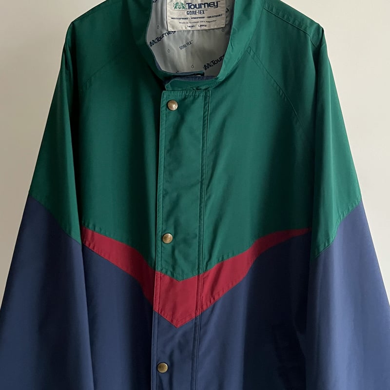 90s~ Tourney Gore-Tex swiching design stand col 90s~ Tourney Gore-Tex swiching design stand col