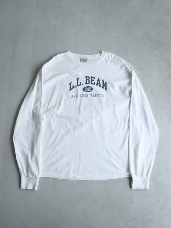 00s L.L.Bean logo print L/S T-shirt｜エルエルビーン